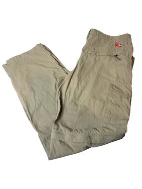 The North Face Khaki Cargo Pants with Utility Pockets size 12
